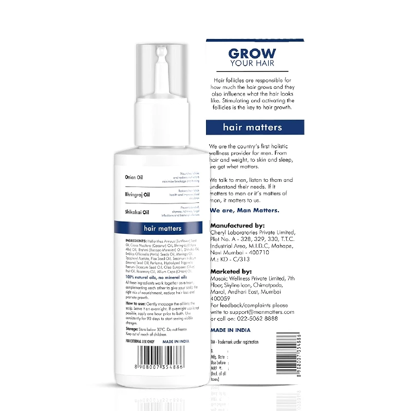 Man Matters Hair Oil, 100 ml-7.webp